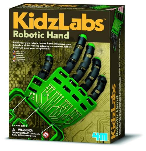 4M Kidzlabs: Main Robotique, Boîte 17x22x6cm, 8+