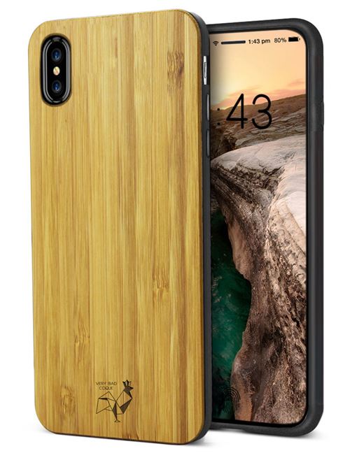 VeryBadCoque Case Bamboo iPhone XS