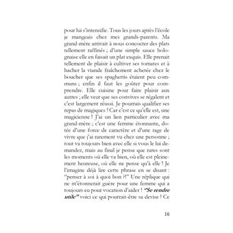 Entre vous et moi...