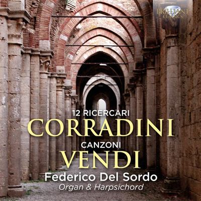 CORRADINI: 12 RICERCARI &AMP; VENDI: CANZONI