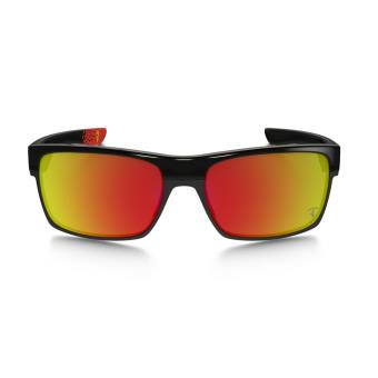 Lunettes de soleil Oakley Twoface Collection Scuderia Ferrari Noire et rouge Lunettes sport Equipements sportifs fnac