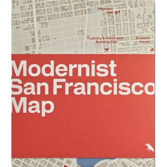 Modernist San Francisco Map