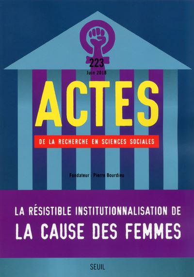 Actes de la recherche en sciences sociales,223:l'institution