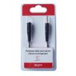Rallonge Câble Temium Jack Stéréo 3.5 mm Mâle vers Femelle 3 m Noire