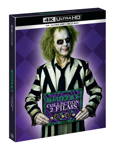Beetlejuice 1 et 2 Blu-ray 4K Ultra HD