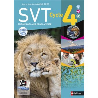 Svt Duco Cycle 4 Manuel 2017 Manuel De L Eleve Edition 2017 Broche Andre Duco Ryem Boudjemai Anthony Chatelain Achat Livre Fnac