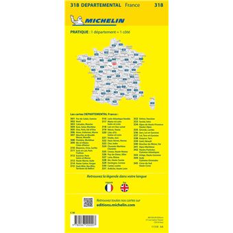 Carte Departemental Michelin Loiret Loir Et Cher Echelle 1 150 000 Broche Collectif Michelin Achat Livre Fnac