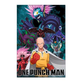 Poster One Punch Man Saitama vs. Villain