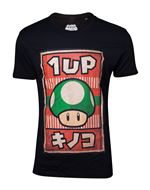 T-shirt Nintendo 1Up champignon Mario