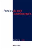 Annales du droit luxembourgeois 2021 - Volume 31