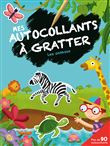 Les animaux. Mes autocollants à gratter
