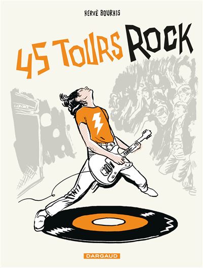 45 Tours Rock - 45 Tours Rock - Hervé Bourhis - cartonné
