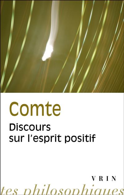 Discours sur l'esprit positif - Auguste Comte - Poche