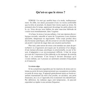 Vivre mieux sans STRESS