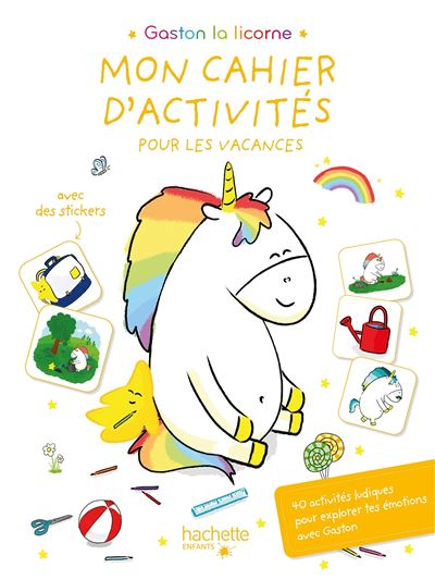 Gaston - Mon cahier d'activités pour les vacances