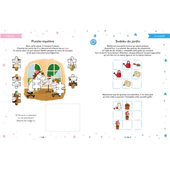 Gaston - Mon cahier d'activités pour les vacances