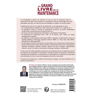 Le grand livre de la maintenance