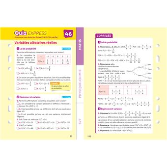 Fiches bac Mes 3 spécialités 1re générale : Maths, Physique-chimie, SVT