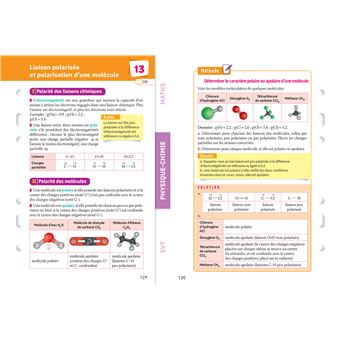 Fiches bac Mes 3 spécialités 1re générale : Maths, Physique-chimie, SVT