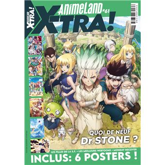 Anime Land Tome 61 Animeland Xtra 61 Dr Stone Collectif Collectif Broche Achat Livre Fnac