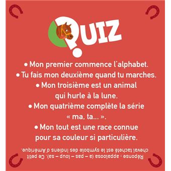 Le quiz 100% Chevaux