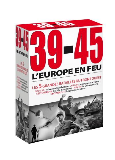 39-45 l'Europe en feu Coffret 5 DVD