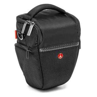 Manfrotto Advanced Holster Medium - Sac à bandoulière pour appareil photo numérique avec lentilles - noir - 1