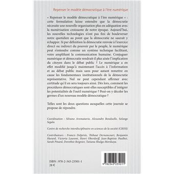 Repenser le modèle démocratique à l'ère numérique