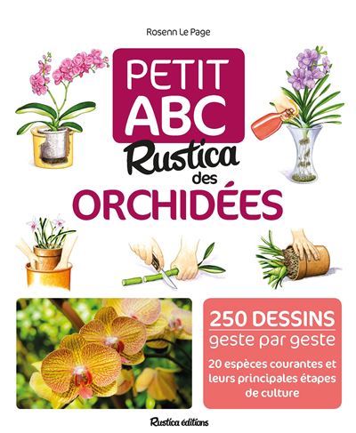 Petit ABC Rustica des Orchidées - Rosenn Le Page - cartonné
