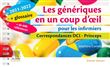 Les génériques en un coup d'oeil pour les infirmiers 2021-2022