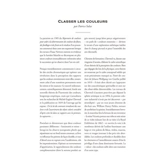 Répertoire de couleurs