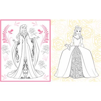 Disney Princesses - Mes coloriages de rêve : DISNEY PRINCESSES - Mes  Coloriages de Rêve - Bal Royal