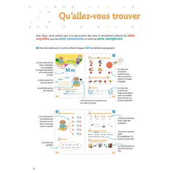 J'apprends à lire avec Olive - Ma méthode de lecture phonétique et syllabique