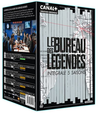 Le Bureau des Légendes Saison 1 à 5 DVD