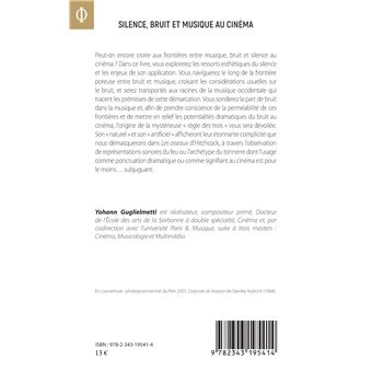 Silence, bruit, et musique au cinéma