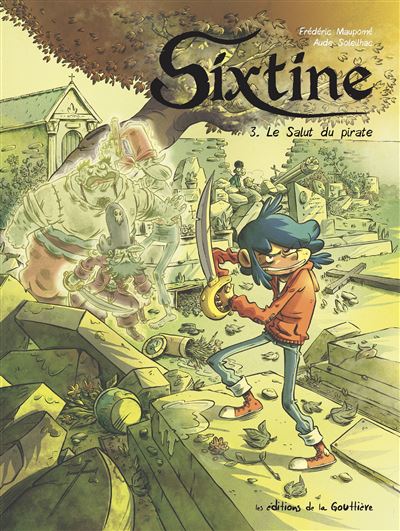 Sixtine - Le salut du pirate - Aude Soleilhac - cartonné