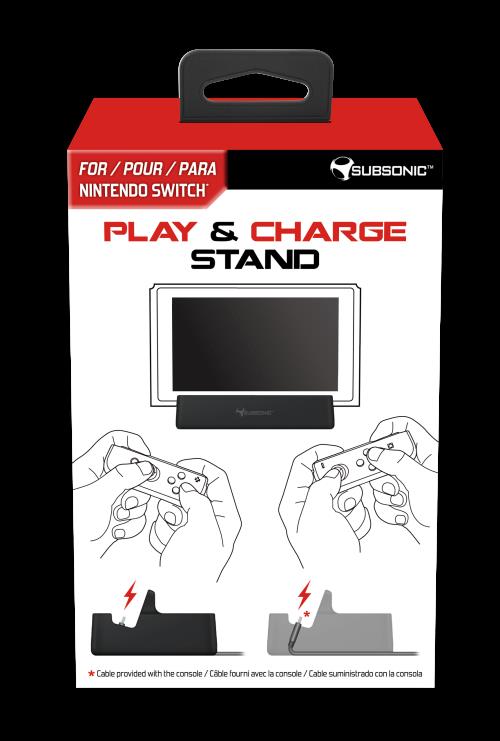 Play & Charge Stand Subsonic pour Nintendo Switch
