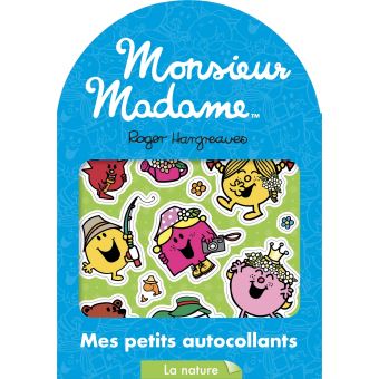 Mon livre d'autocollants Monsieur Madame de Hachette Jeunesse