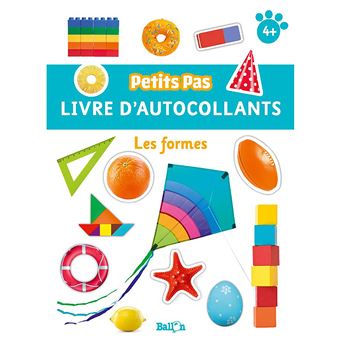 Les formes (livre avec autocollants 4+)