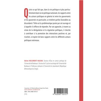 La dérégulation et la régulation politiques