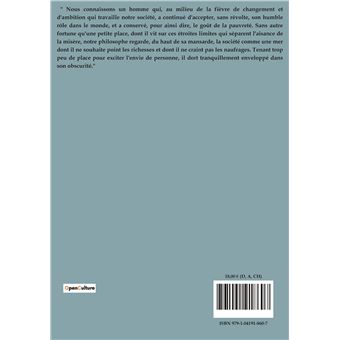 Un philosophe sous les toits