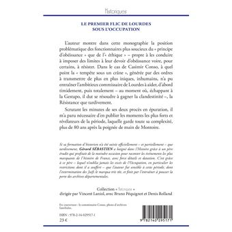 Le premier flic de Lourdes sous l'Occupation