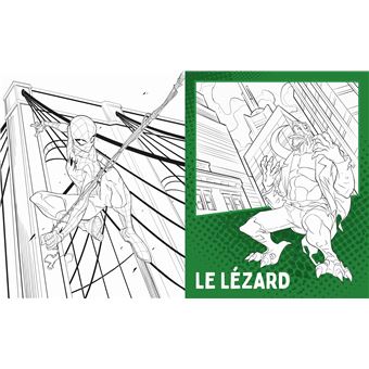 SPIDER-MAN - Mes coloriages de héros - MARVEL