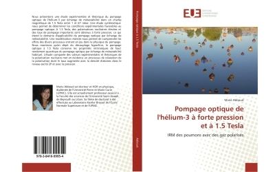 Pompage optique de l'helium-3 a forte pression et a 1.5 tesl