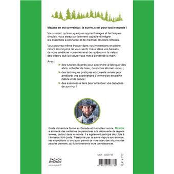 La survie, la nature et moi