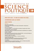 Revue Francaise de Science Politique T71-5/6