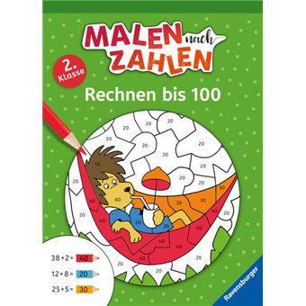 MALEN NACH ZAHLEN, 2. KL.: RECHNEN BIS 100