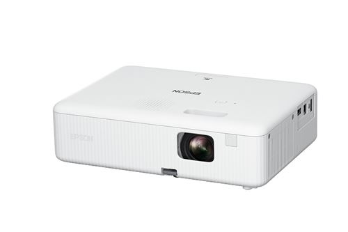 Epson Co-W01 - Projecteur 3Lcd - Portable - 3000 Lumens (Blanc) - 3000 Lumens (Couleur) - Wxga (1280 X 800) - 16:10 - Blanc et Noir