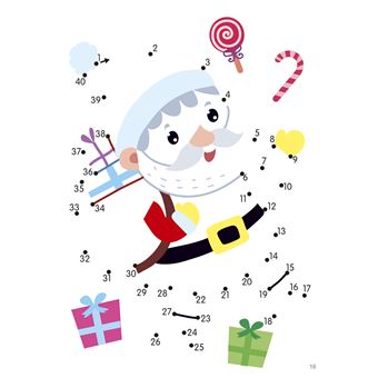 Je relie les points de 1 à 40, Noël