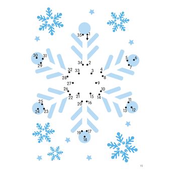 Je relie les points de 1 à 40, Noël
